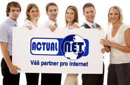 Dřívější logo ACTUAL NET